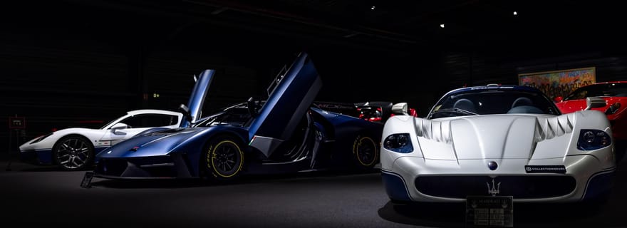 Billet d'entrée pour le musée automobile de Coligny (Supercars d'exception)