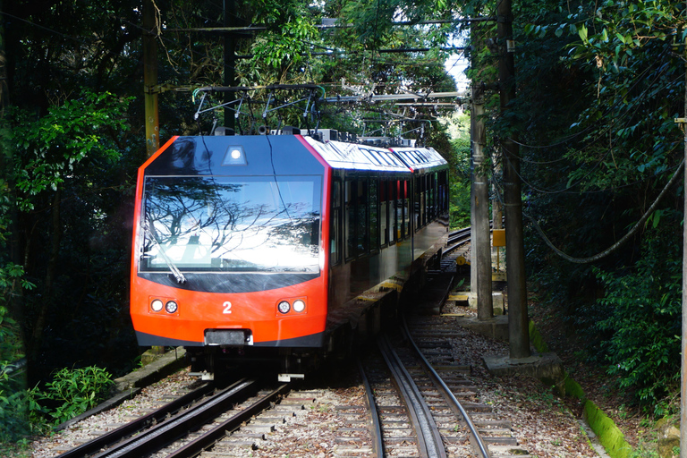 Rio de Janeiro: Oficjalne wejście do Chrystusa Odkupiciela pociągiem CorcovadoRio de Janeiro: Wjazd na górę Chrystusa Odkupiciela pociągiem Corcovado