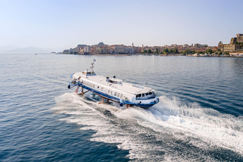 Discover Paxi: Ferries Between Corfu and Paxi Island Corfu Island →→→ Paxi Island (One-Way)