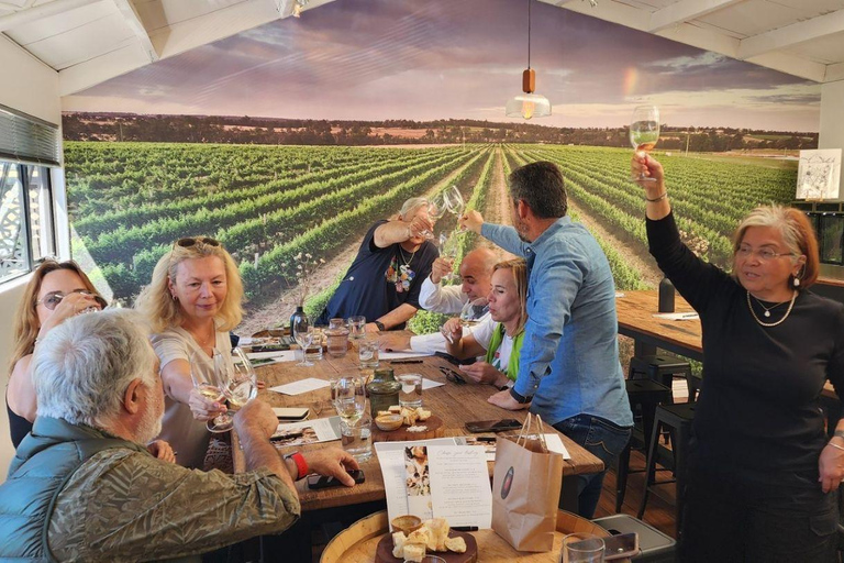 Albany: tour guiado a pie con cata de vino