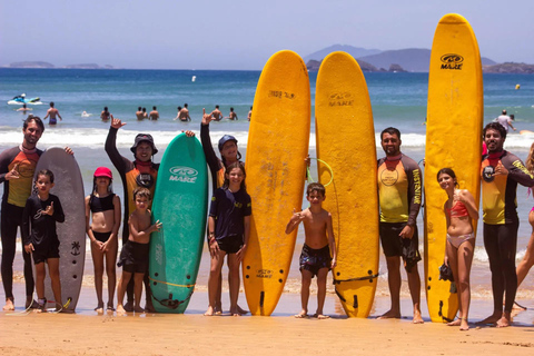 Surflessen in Buzios, Cabo Frio en Arraial do Cabo