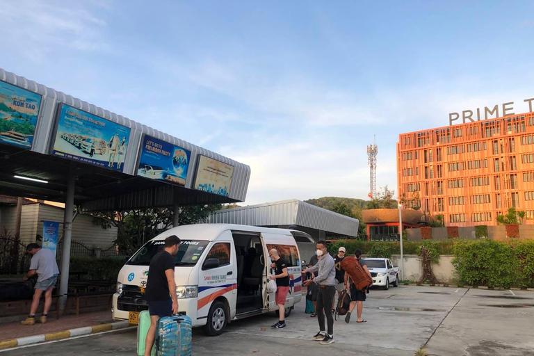 Phuket naar Ko Tao per bus en hogesnelheidscatamaran