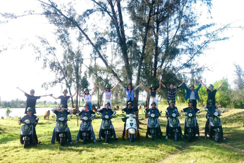 VANUIT HOI AN: TOUR HET PLATTELAND VAN HOI AN PER VESPA