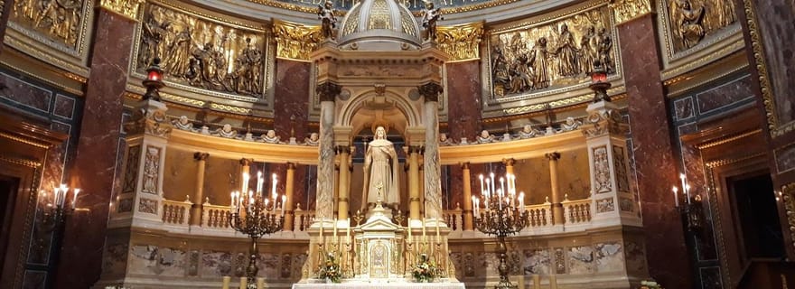 Budapest : Visite de la basilique Saint-Étienne avec spectacle musical