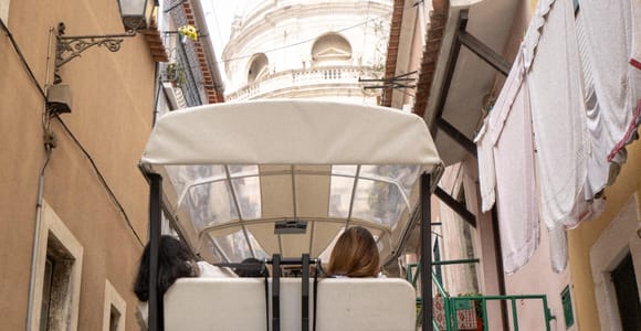 Lisbon: Panoramic Historical Sightseeing Tour by Tuk Tuk