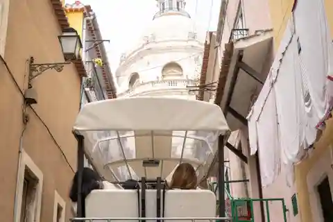 Lissabon: Panoramisk historisk sightseeingtur med Tuk Tuk