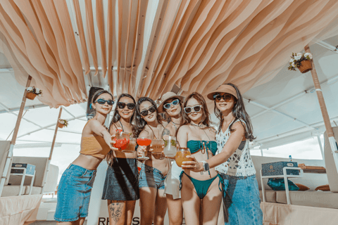 Phuket: Party Boat Cruise Koraal, Racha eiland, Promthep kaap