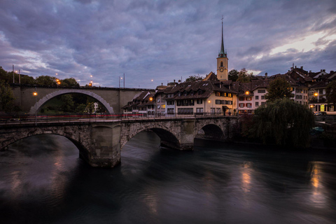 Vredige verkenning van Vevey voor gezinnen