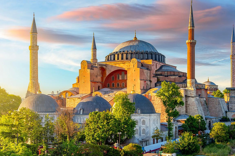 Bilhetes para Istambul: Hagia Sophia, Topkapi e Cisterna da BasílicaHagia Sophia, Cisterna da Basílica + Palácio de Topkapi, incluindo o Harém