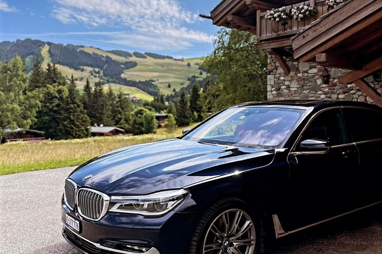 Geneva airport : private transfer to/from Gstaad