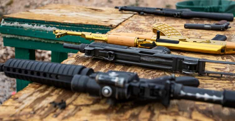 Las Vegas: Outdoor Machine Gun & Rifle Shooting with Pickup photo 4