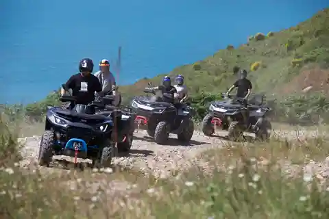 90-minütige geführte ATV-Tour in Kallm mit Besuch des geheimen Bunkers