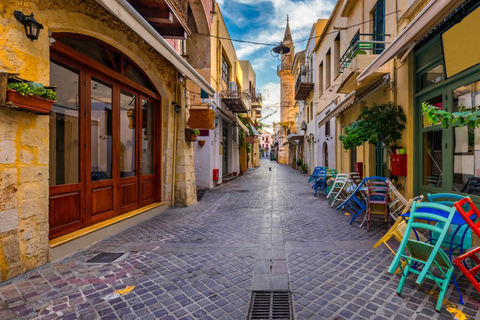 From Rethymno: Chania city, Kournas lake & Argyroupoli