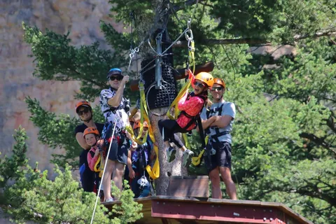 Big Sky: Classic Guided Zipline Tour (1-2 Hours)