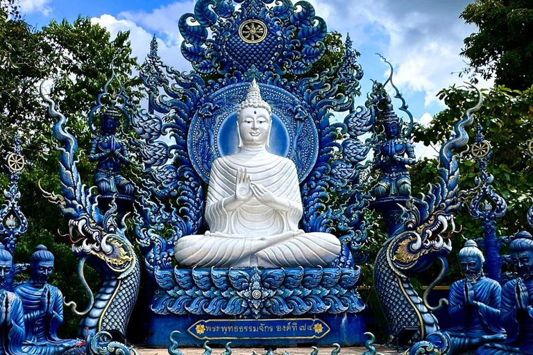 Chiang Rai Red Temple & Golden Triangle Boat Trip Free Lunch Hotel Pickup and Drop-Off (Within Pickup Area)