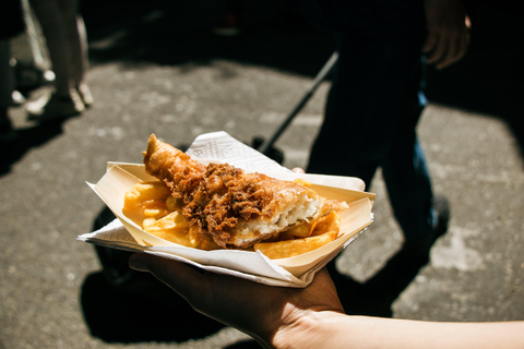 Londres: tour gastronómico guiado temprano en la mañana por el mercado de Borough Market