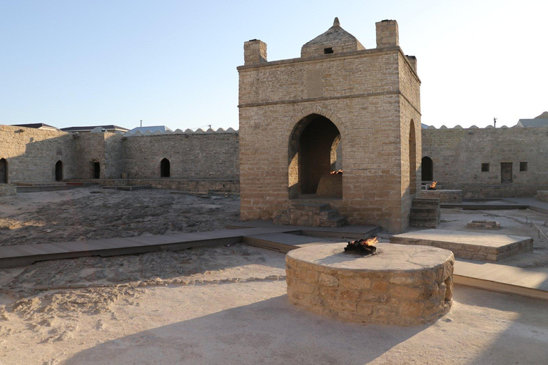Baku: Land of Fire & Ancient Wonders All-Inclusive Tour Gobustan & Absheron Group Tour with Lunch