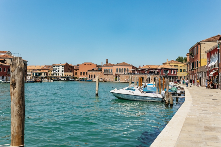 Boottocht: een glimp van Murano, Torcello en BuranoBoottocht in het Frans - vertrek van het treinstation
