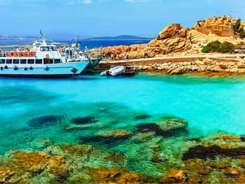 Vanuit Palau: La Maddalena Archipel Dagtocht per Boot