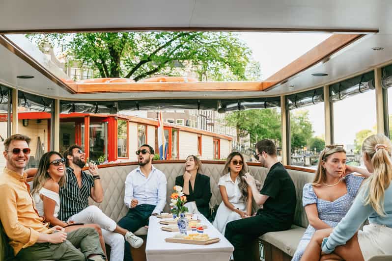 Amsterdam Classic Boat Cruise with Cheese & Wine Option GetYourGuide