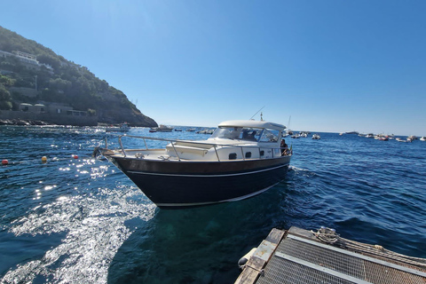 Capri Day Trip from Sorrento private boat free drink