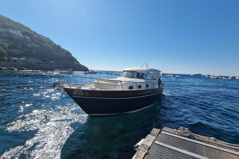 Capri Day Trip from Sorrento private boat free drink