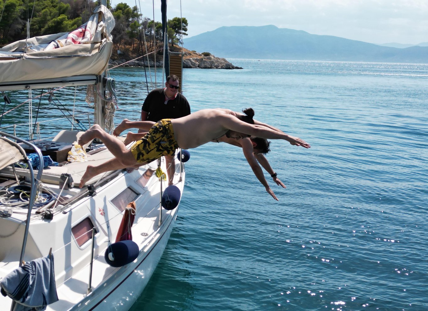 Nafplio Sun Sail Cruises | halvprivat halvdag | med måltid