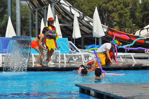 Side: AquaJoy Waterpark Entry Ticket & Optional Lunch Waterpark Entry Ticket + Lunch Included