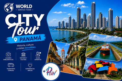 Panama City Sightseeing Tour + Poin Experience Included