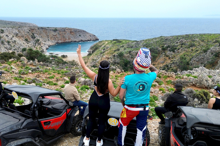 Chania Buggy Safari Off-Road Adventure to Menies Beach.