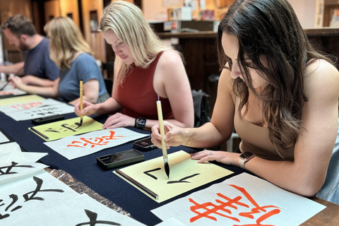 Kyoto: Japanese Calligraphy Workshop 2 - Hours Workshop