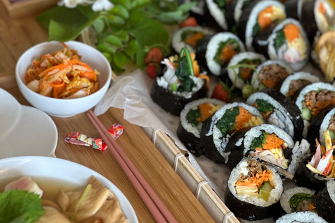 Busan: Korean Cooking Class with Kimchi and Gimbap
