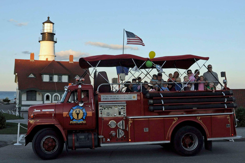 Portland, Maine: Tour in Vintage Fire Engine