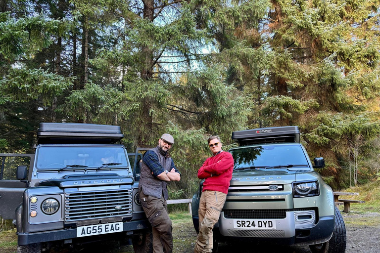 From Edinburgh: Highlands Land Rover Camping Adventure