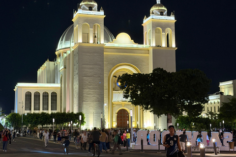 Night Tour with Crater Garden, City Lights & Pupusas