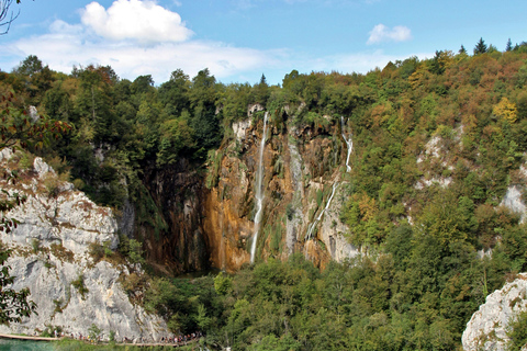 De Split à Zagreb avec transfert privé vers les lacs de Plitvice