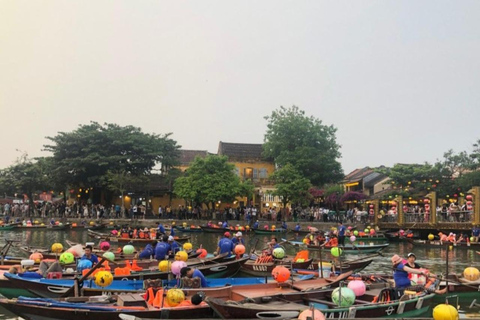 Coconut Jungle-HoiAn City Tour-Boat Ride-Drop Flower Lantern