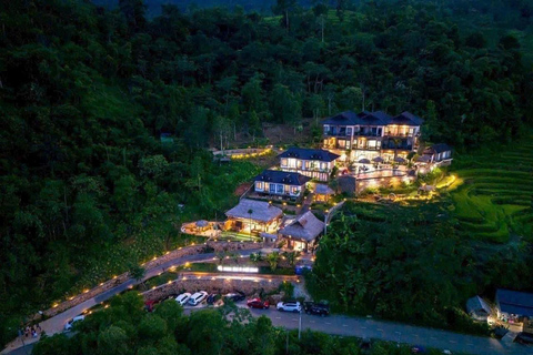 河内：2天-浦隆-徒步旅行、度假村和阳台房河内：2 天 Pu Luong 徒步、度假村和阳台房