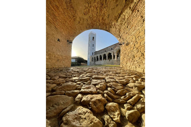 Berat and Mangalem Quarter with Ardenica Monastery