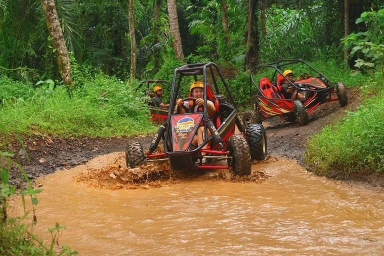 Bali: Buggy Adventure, Meal, and Water Tubing Experience singel buggy ride with lunch and without hotel transfer