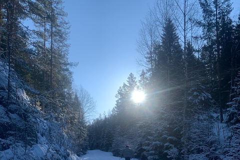 Oslo: Wilderness Skiing Tour with Lunch by the Fire