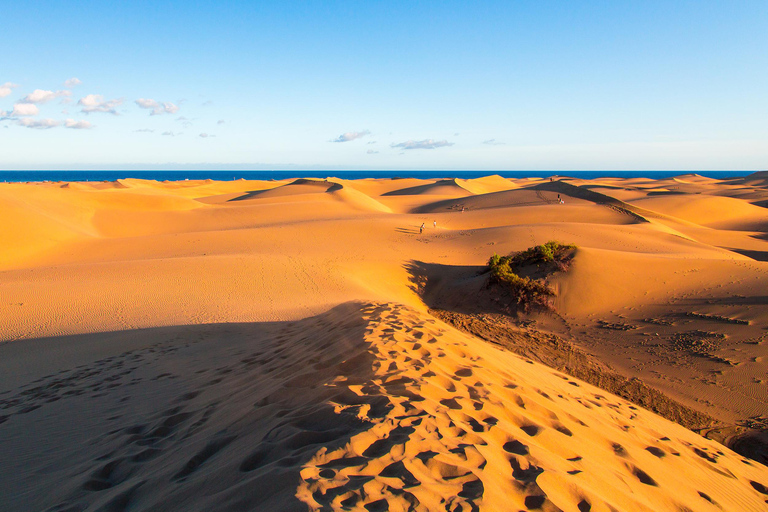 Maspalomas and Mogan: beaches tour 1 moto for 2 persons
