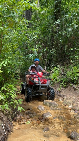 Krabi: ATV Jungle adventure ride on mountain with Pickup