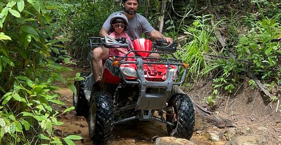 Krabi: ATV Jungle adventure ride on mountain with Pickup