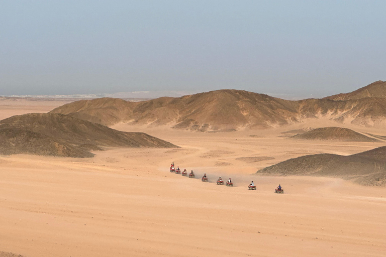 Hurghada: Fyrhjuling, buggy, jeepsafari, kamelridning och middagupphämtning från hotell i hurghada