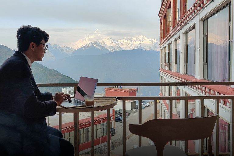 Digitale nomadenreis naar Nepal