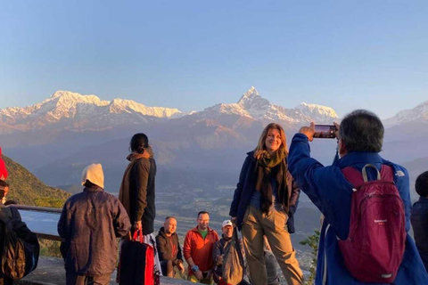 Pokhara: Guidad tur till Mountain Fishtail View och Pumdikot Hill
