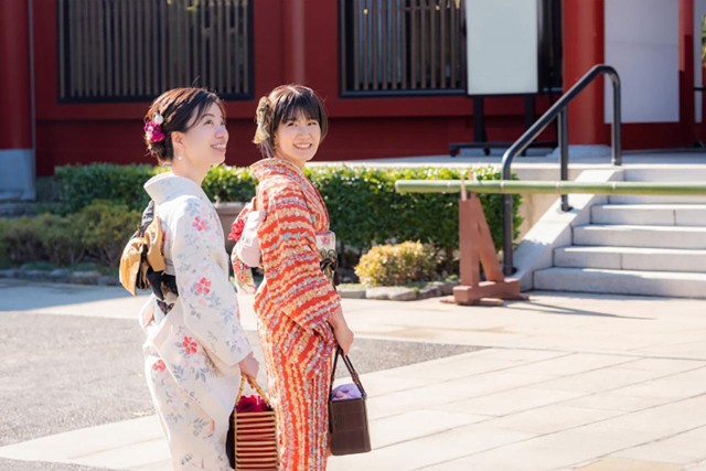 Kyoto Uji Kimono or Yukata rental 1Day plan