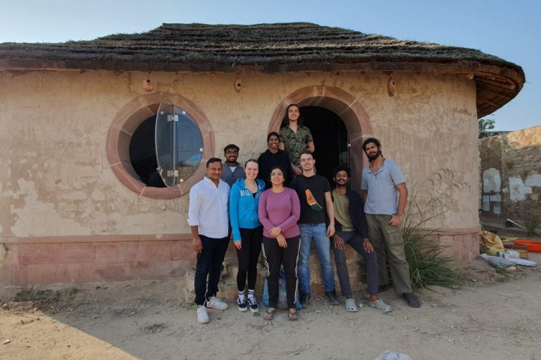 Jodhpur: Leer natuurlijk bouwen - Huizen maken met modder
