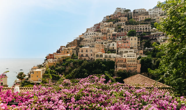 From Rome: Pompeii, Amalfi Coast and Positano Day Trip